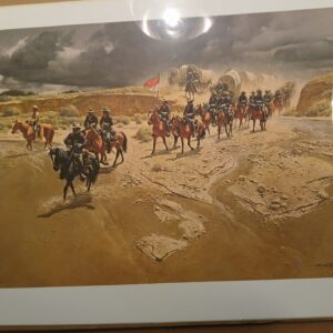 Signed Print "Distant Thunder"